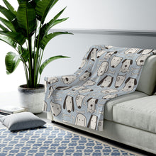 Load image into Gallery viewer, Dog Pattern Blanket Plush Throw
