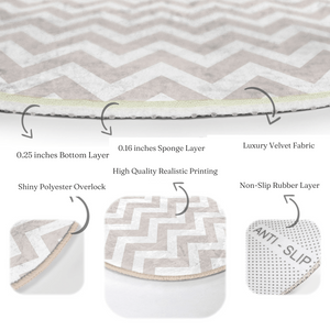 Cozy Bedroom Washable Rug | Homeezone