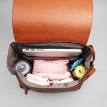 Load image into Gallery viewer, Donna Leather Diaper Bag
