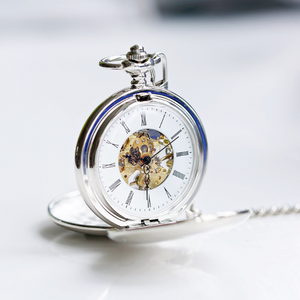 Dual Opening Pocket Watch