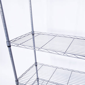 5-Shelf Adjustable;  Heavy Duty Storage Shelving Unit ;  Steel | Furniture