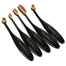 Load image into Gallery viewer, 10-PCS Oval-Shaped Makeup Brush Set | Cosmetic
