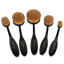 Load image into Gallery viewer, 10-PCS Oval-Shaped Makeup Brush Set | Cosmetic
