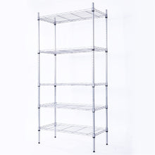 Load image into Gallery viewer, 5-Shelf Adjustable;  Heavy Duty Storage Shelving Unit ;  Steel | Furniture
