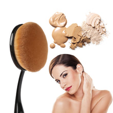 Load image into Gallery viewer, 10-PCS Oval-Shaped Makeup Brush Set | Cosmetic
