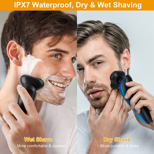 4 In 1Electric Shaver for Men IPX7 Waterproof Beard Trimmer Cordless | Pharmacy