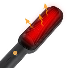 Load image into Gallery viewer, Electric Hair Straightener Brush Straightening Curler Brush Hot Comb 5
