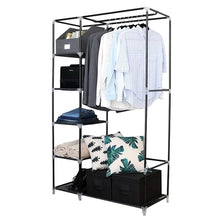 Load image into Gallery viewer, 64&quot; Portable Closet Storage Organizer Wardrobe Clothes Rack | Closets
