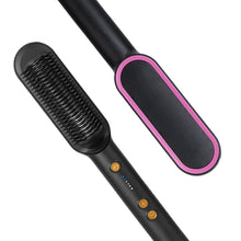 Load image into Gallery viewer, Electric Hair Straightener Brush Straightening Curler Brush Hot Comb 5
