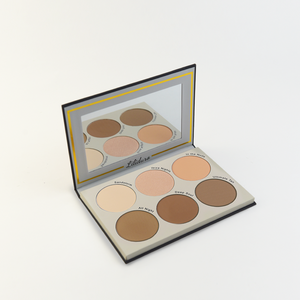 6 Colors Full-Sized Contour Palette  Blush and Bronzer Concealer