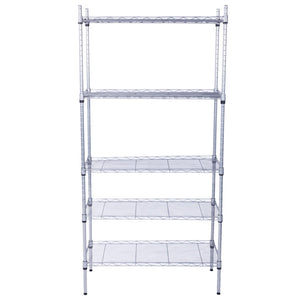 5-Shelf Adjustable;  Heavy Duty Storage Shelving Unit ;  Steel | Furniture