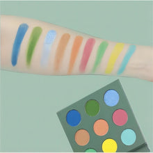 Load image into Gallery viewer, 9-Color Summer Oil Painting Garden Eyeshadow Palette Makeup Palette
