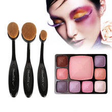 Load image into Gallery viewer, 10-PCS Oval-Shaped Makeup Brush Set | Cosmetic
