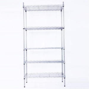 5-Shelf Adjustable;  Heavy Duty Storage Shelving Unit ;  Steel | Furniture