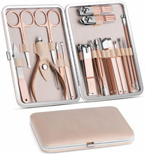 Load image into Gallery viewer, 18-in-1 Lovely Lady DIY Manicure Pedicure Tool Set | Nail Care
