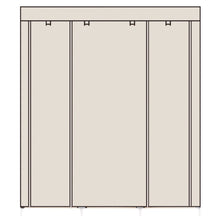 Load image into Gallery viewer, 69&quot; Portable Clothes Closet Non-Woven Fabric Wardrobe Double Rod | Home Improvement
