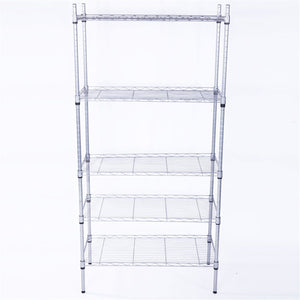 5-Shelf Adjustable;  Heavy Duty Storage Shelving Unit ;  Steel | Furniture