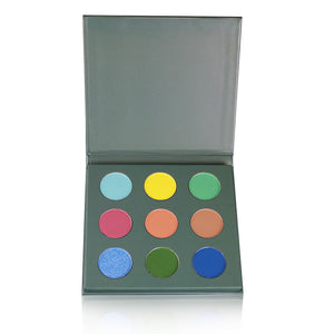 9-Color Summer Oil Painting Garden Eyeshadow Palette Makeup Palette