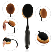 Load image into Gallery viewer, 10-PCS Oval-Shaped Makeup Brush Set | Cosmetic
