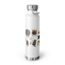 Load image into Gallery viewer, Everyday is Cat Day Insulated Thermos Bottle 22oz
