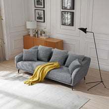 Load image into Gallery viewer, 3 Seater Sofa Couch, Modern Fabric Upholstered Sofa | Furniture
