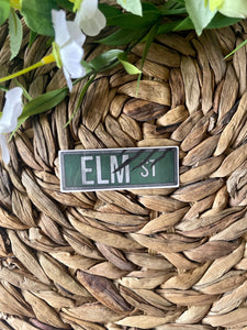 Elm Street Street Sign Sticker