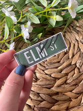 Load image into Gallery viewer, Elm Street Street Sign Sticker
