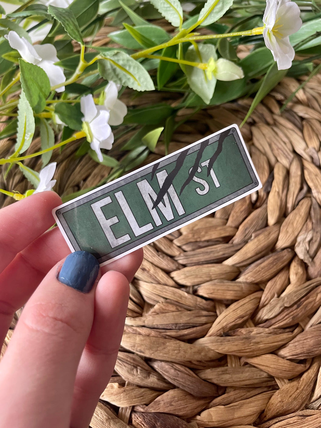 Elm Street Street Sign Sticker