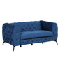 63" Velvet Upholstered Loveseat Sofa, Modern Loveseat Sofa with Button | Furniture