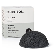 Load image into Gallery viewer, CHARCOAL KONJAC FACIAL SPONGE
