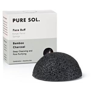 CHARCOAL KONJAC FACIAL SPONGE