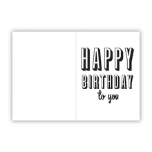 Load image into Gallery viewer, Best Babes Motel Style Keychain with Birthday Greeting Card
