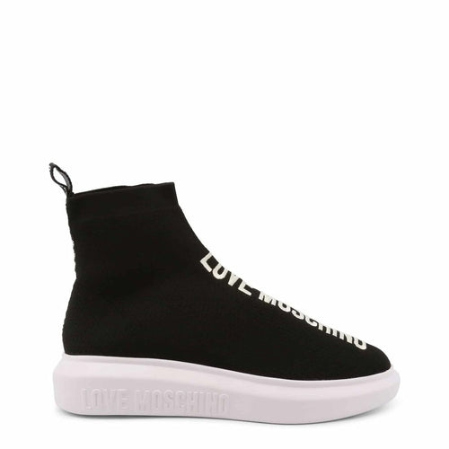 Logo High Top Sock Sneakers