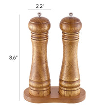 Load image into Gallery viewer, 2X  Wooden Pepper Grinder Pepper Mill Coarseness Adjustable Peppermill | Kitchen
