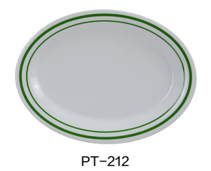 Yanco PT-212 Pine Tree Oval Platter