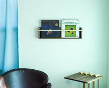 Load image into Gallery viewer, Modern Magazine &amp; Vinyl Wall Rack | Books &amp; Bookshelves
