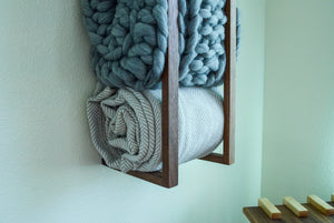 Blanket Wall Rack