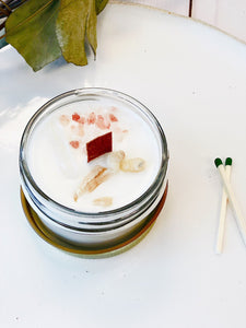 Space Clearing Candle/ Intention Candle / Organic Soy Candle / Candle | Candle