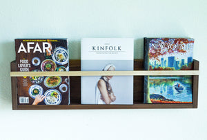 Modern Magazine & Vinyl Wall Rack | Books & Bookshelves