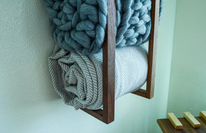 Blanket Wall Rack