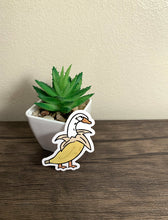 Load image into Gallery viewer, Banana Duck Sticker
