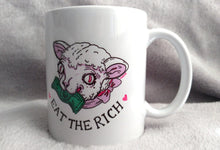 Load image into Gallery viewer, Ceramic Mug Eat The Rich
