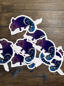 Chameleon Sticker