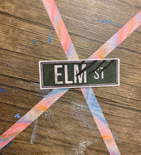 Load image into Gallery viewer, Elm Street Street Sign Sticker
