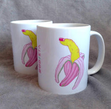 Load image into Gallery viewer, Ceramic Mug Finger Banana
