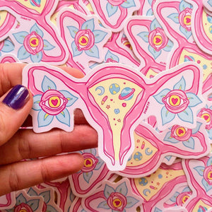 Cosmic Uterus Sticker