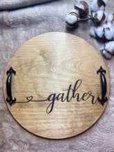 Load image into Gallery viewer, Gather Wooden Serving Tray
