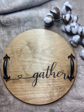 Load image into Gallery viewer, Gather Wooden Serving Tray
