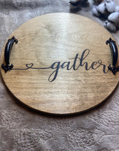 Load image into Gallery viewer, Gather Wooden Serving Tray
