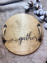 Load image into Gallery viewer, Gather Wooden Serving Tray
